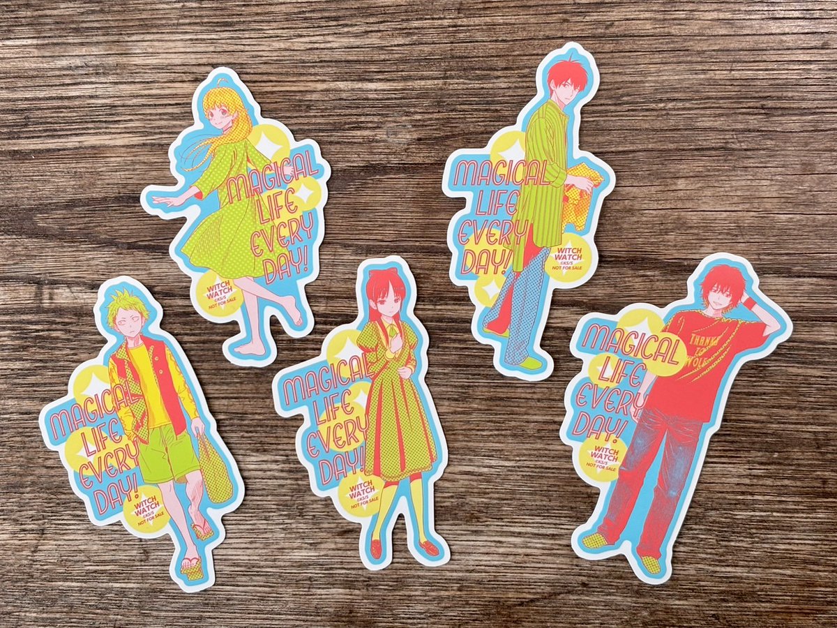 ウィッチウォッチ ステッカー配布方法】 当店では4/4(金)発売