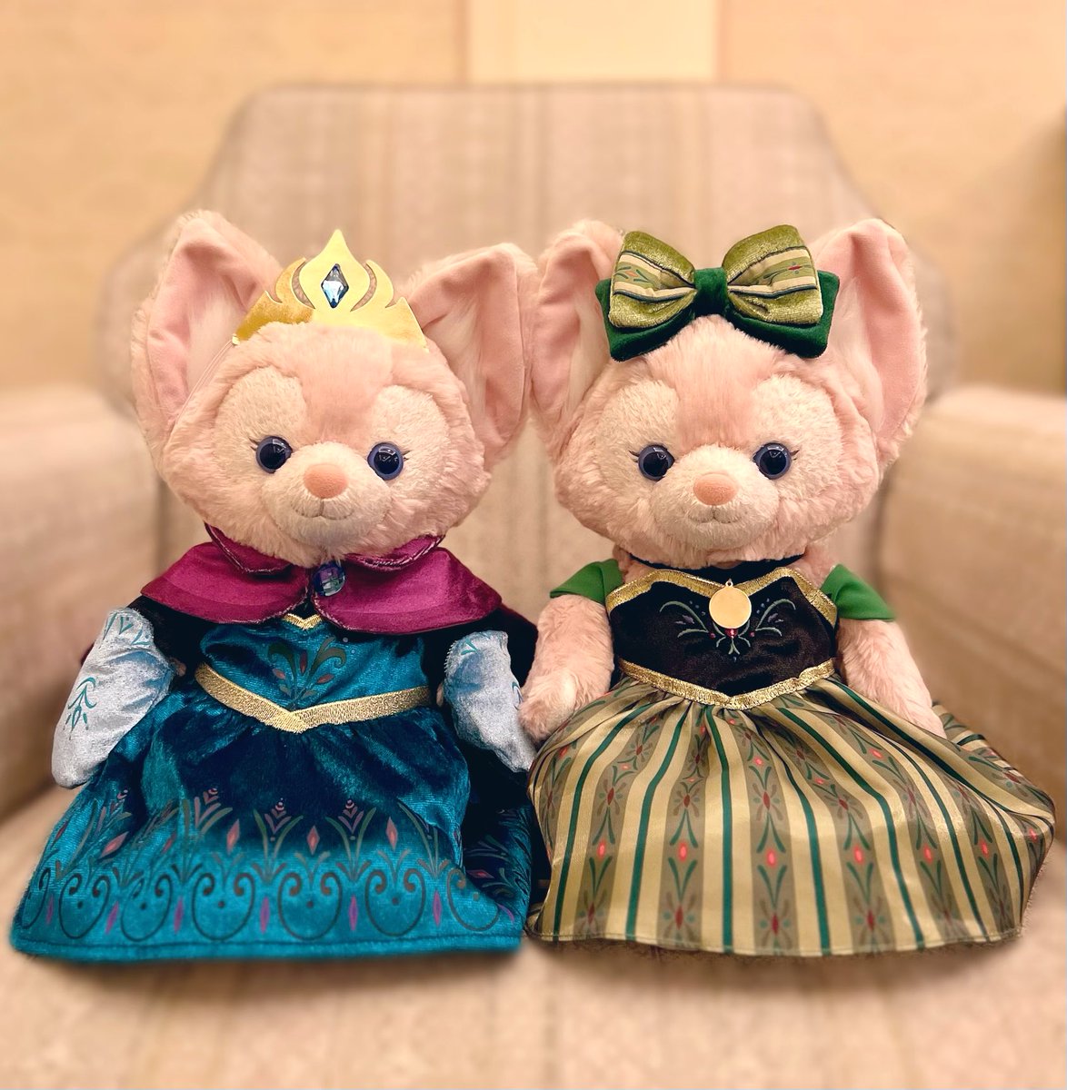 アナ＆エルサ❄️リーナさま姉妹爆誕🫣💕💕 ふらっとストアに寄ったら