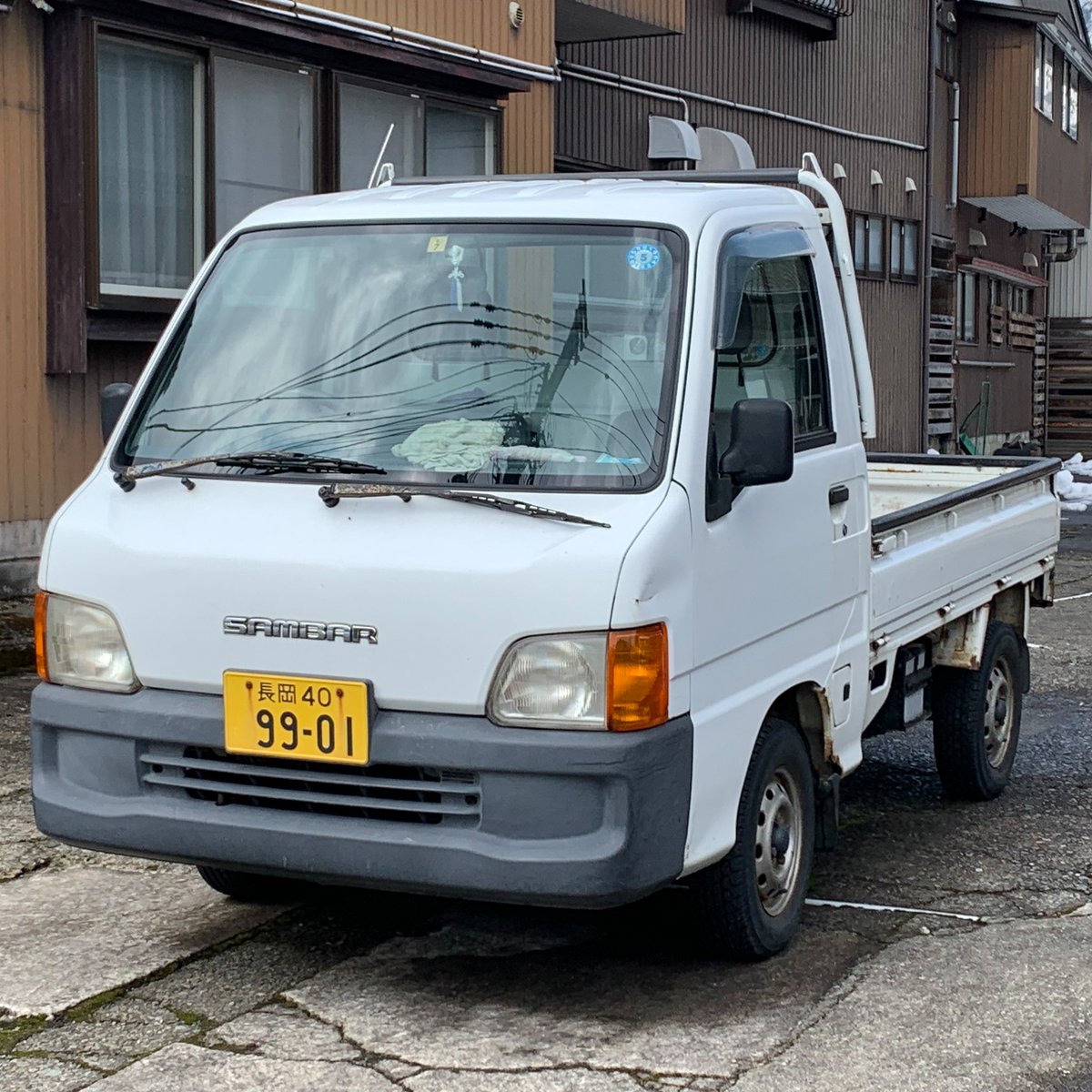 2桁ナンバー 長岡40・長岡41 軽トラ×4