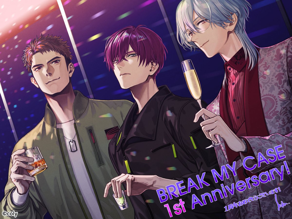 Coly様からのご依頼で、#ブレイクマイケース(@breakmycase)の1周年
