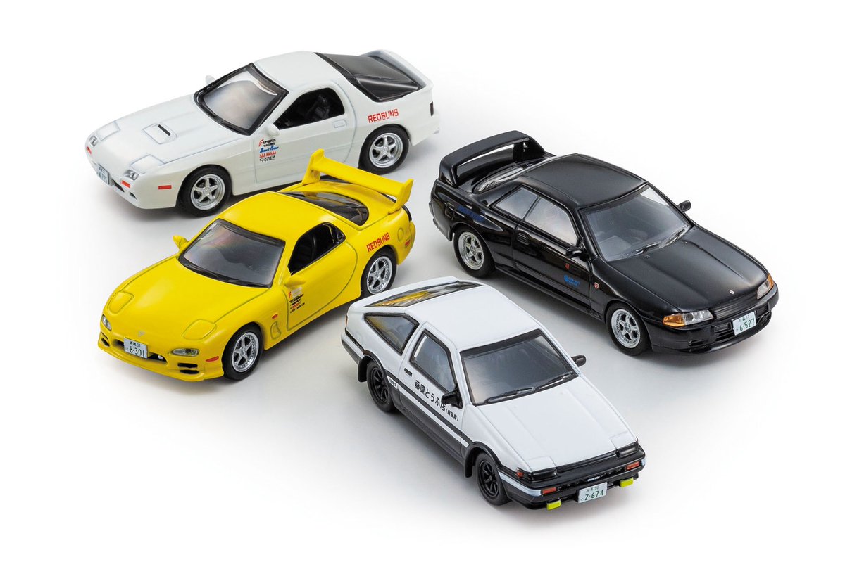新製品情報 KYOSHO 1/64 頭文字D シリーズ トヨタ スプリンター トレノ