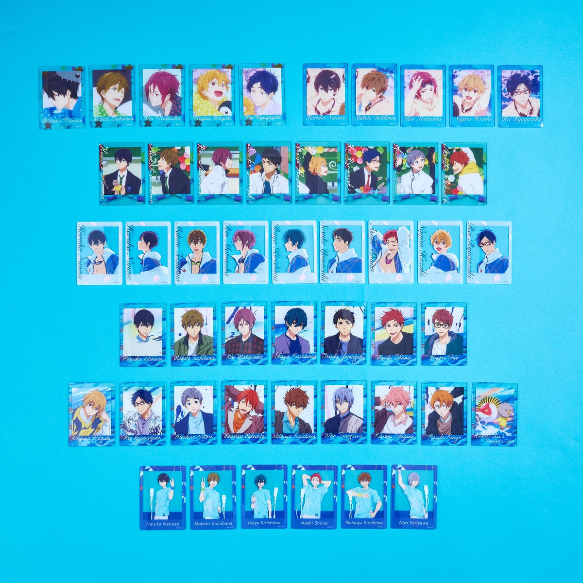 Free!オケコン2025 東京公演販売グッズ】 🟦チェキ風クリアカード