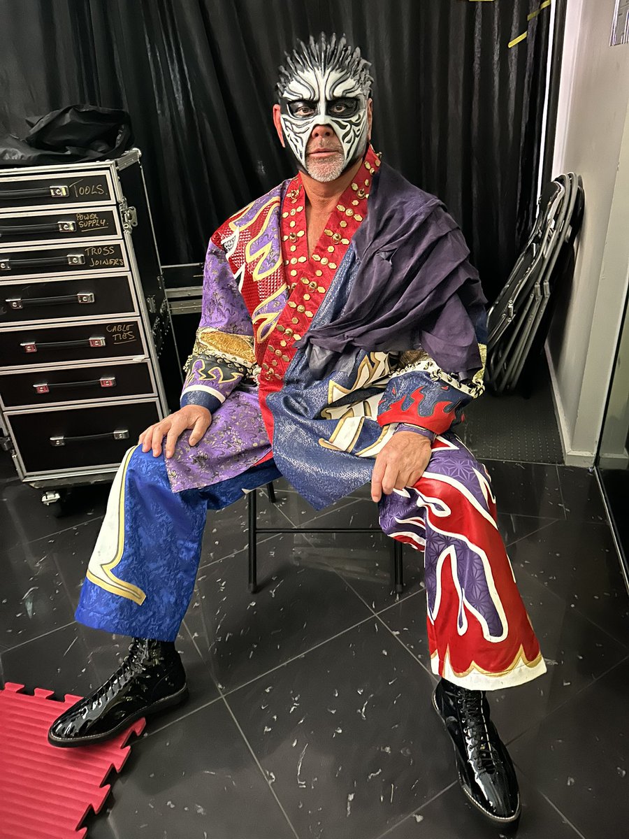 オーストラリアの地に初見参。 グレート・ムタ！ #GreatMuta