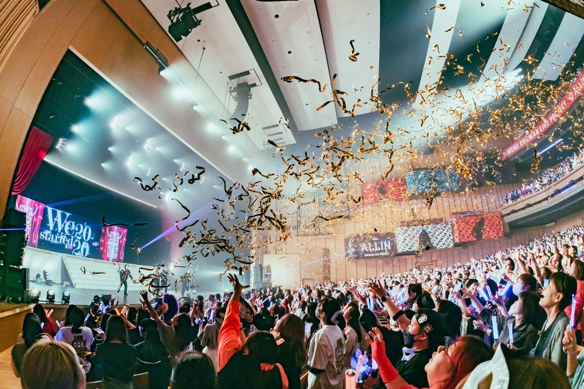 LINE CUBE SHIBUYAでの2日間、共犯者のみんな本当にありがとう🔥 特別