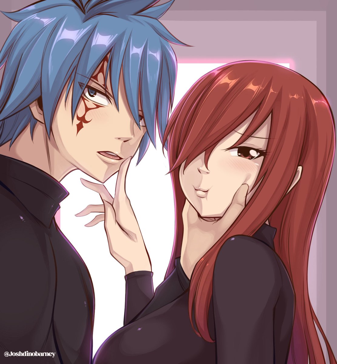 Whoops! Sorry for the interruption 🤭 #ジェラエル #FairyTail