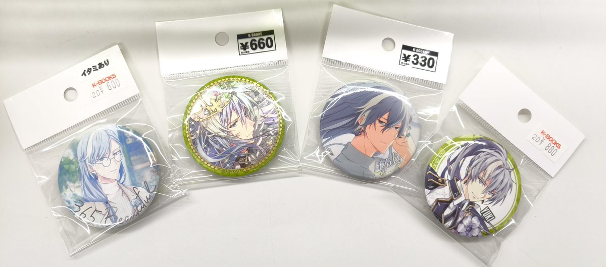 入荷情報】アイナナ ◇千 ◇缶バッジ ・DHC ・5周年 ・Sugao