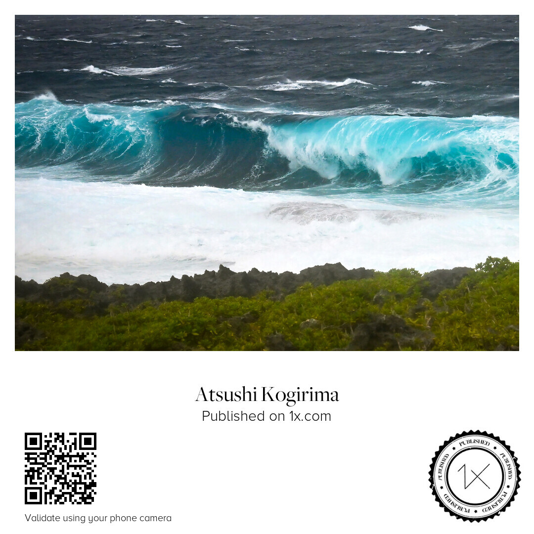 久しぶりにLandscape部門でのPublishedになりました 昨日、残波岬で