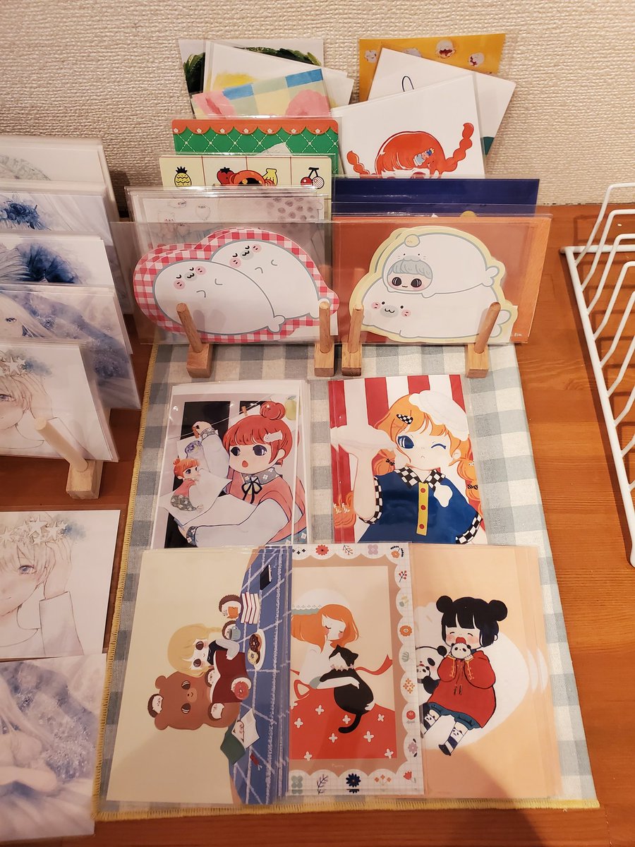 まさか決勝進めると思ってなくて、ポストカードお迎えいただいた方