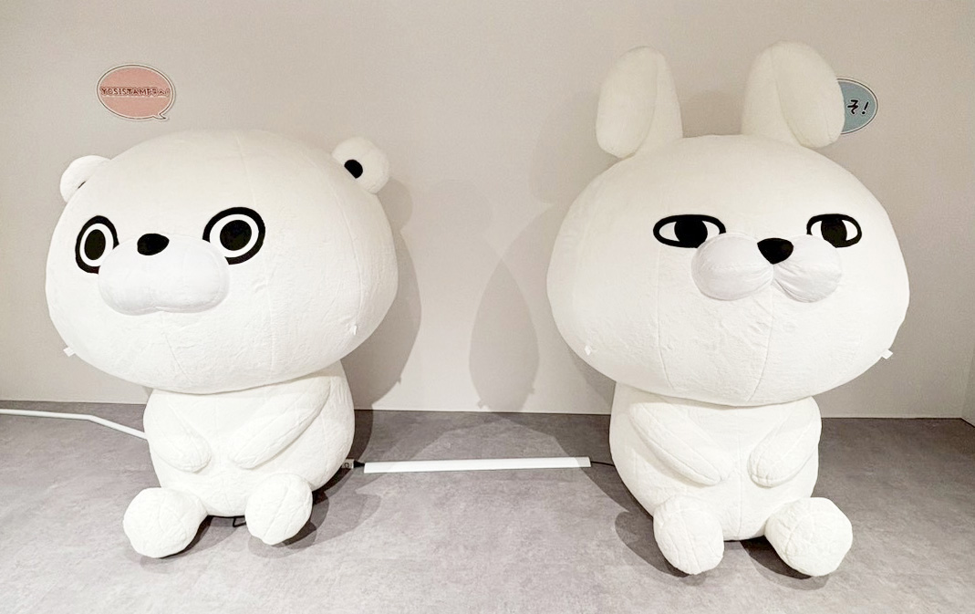 ✨会場で要チェック✨ 本展で初公開したうさぎさんとくまさんのエア