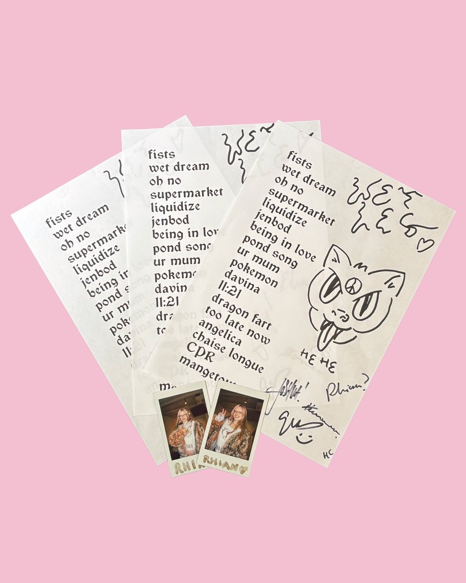 ◢◤ Wet Leg来日記念 / 抽選プレゼント企画 ◢◤ 抽選でウェット