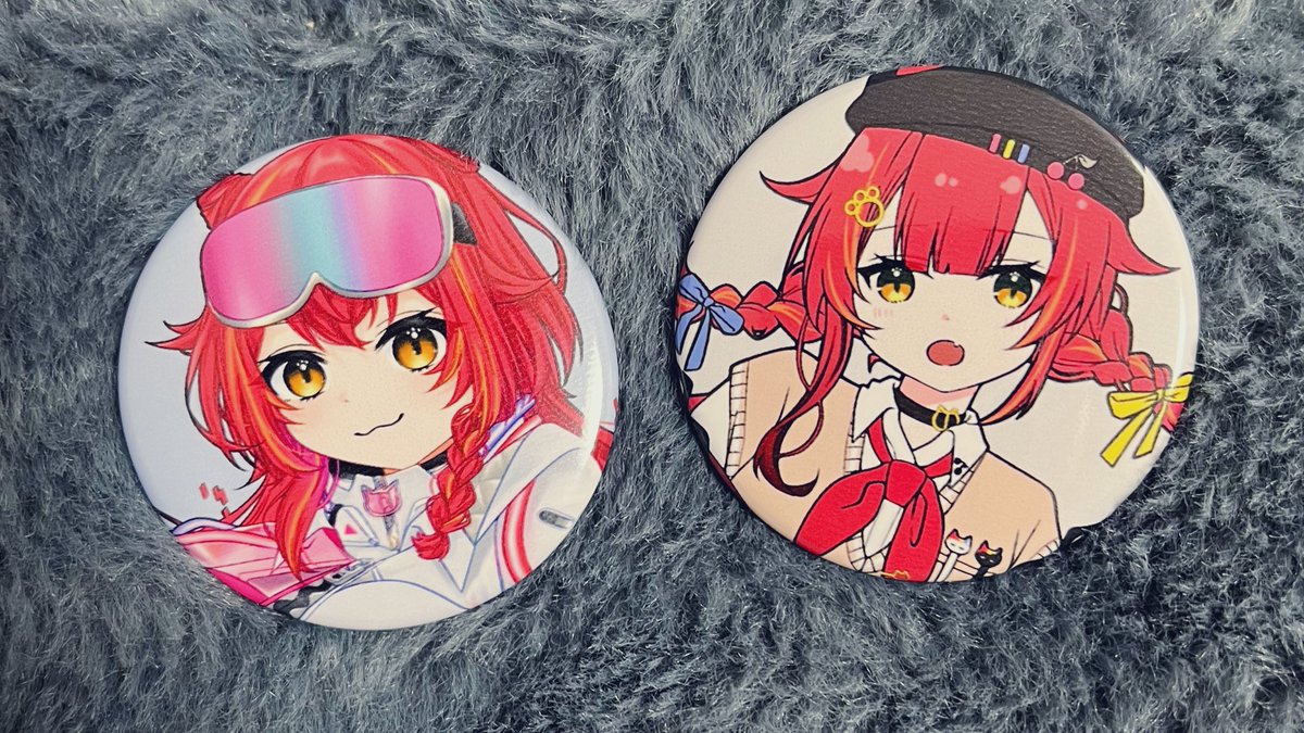 グッズセットのおまけ缶バッジ届いた🙌 #VGGC11th