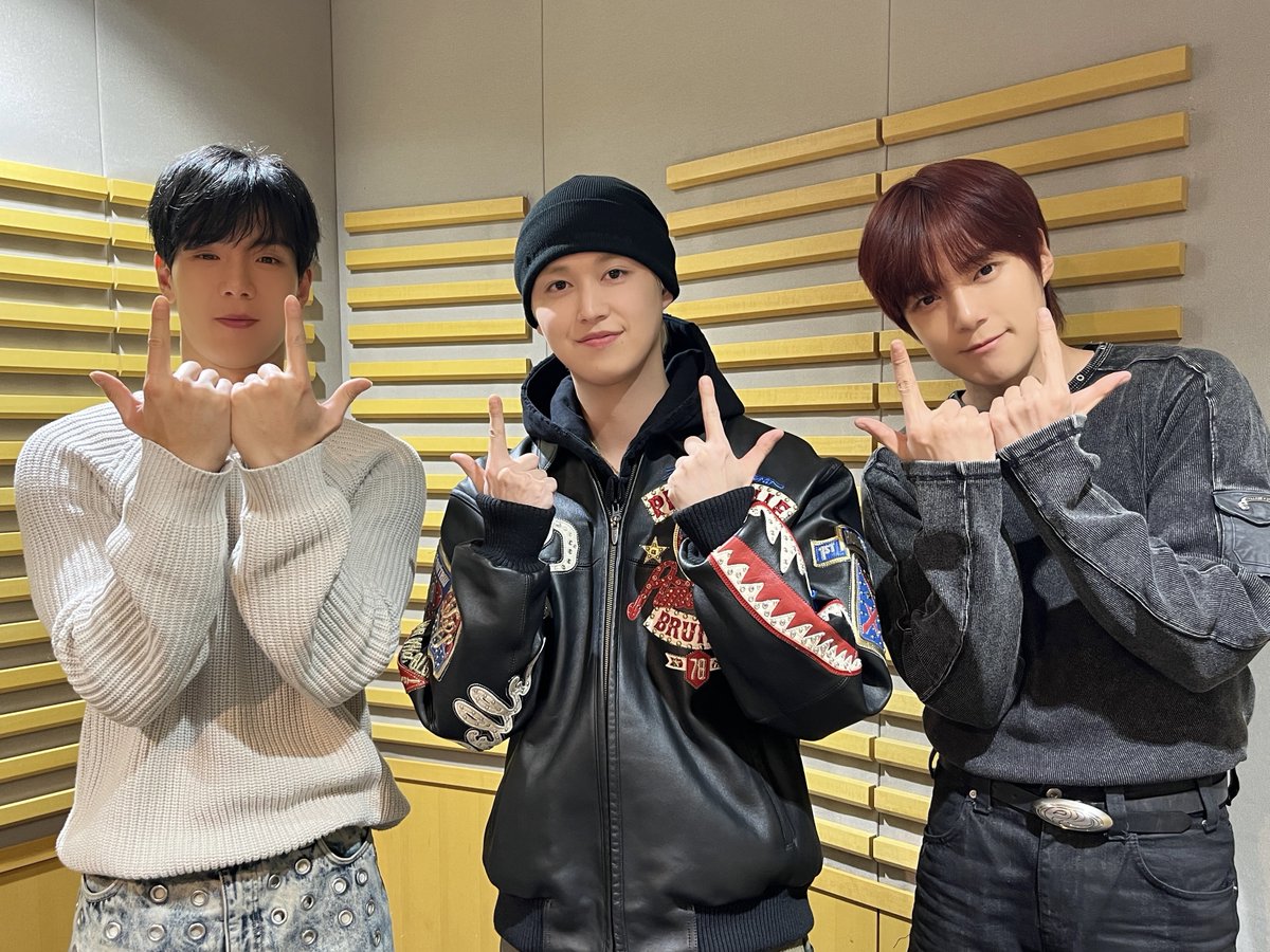 3人ともかっこいい✨ 瑠姫くんが一生懸命考えた放送回📻️お二人も素敵