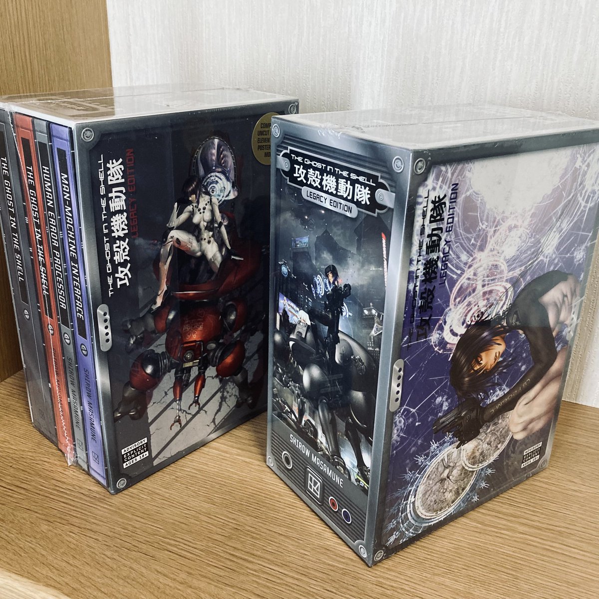 士郎正宗『攻殻機動隊』の北米版サイバデリックス「The Ghost in the