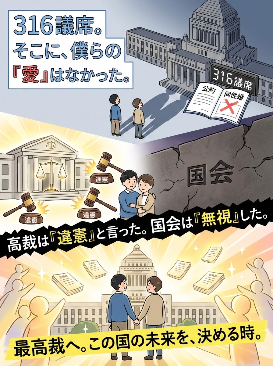 In a country without same sex marriage, the ruling LDP has won a
