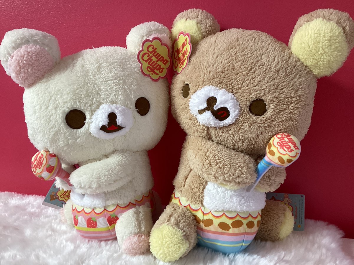 新景品入荷情報！】 「リラックマ×チュッパチャプス ぬいぐるみXL