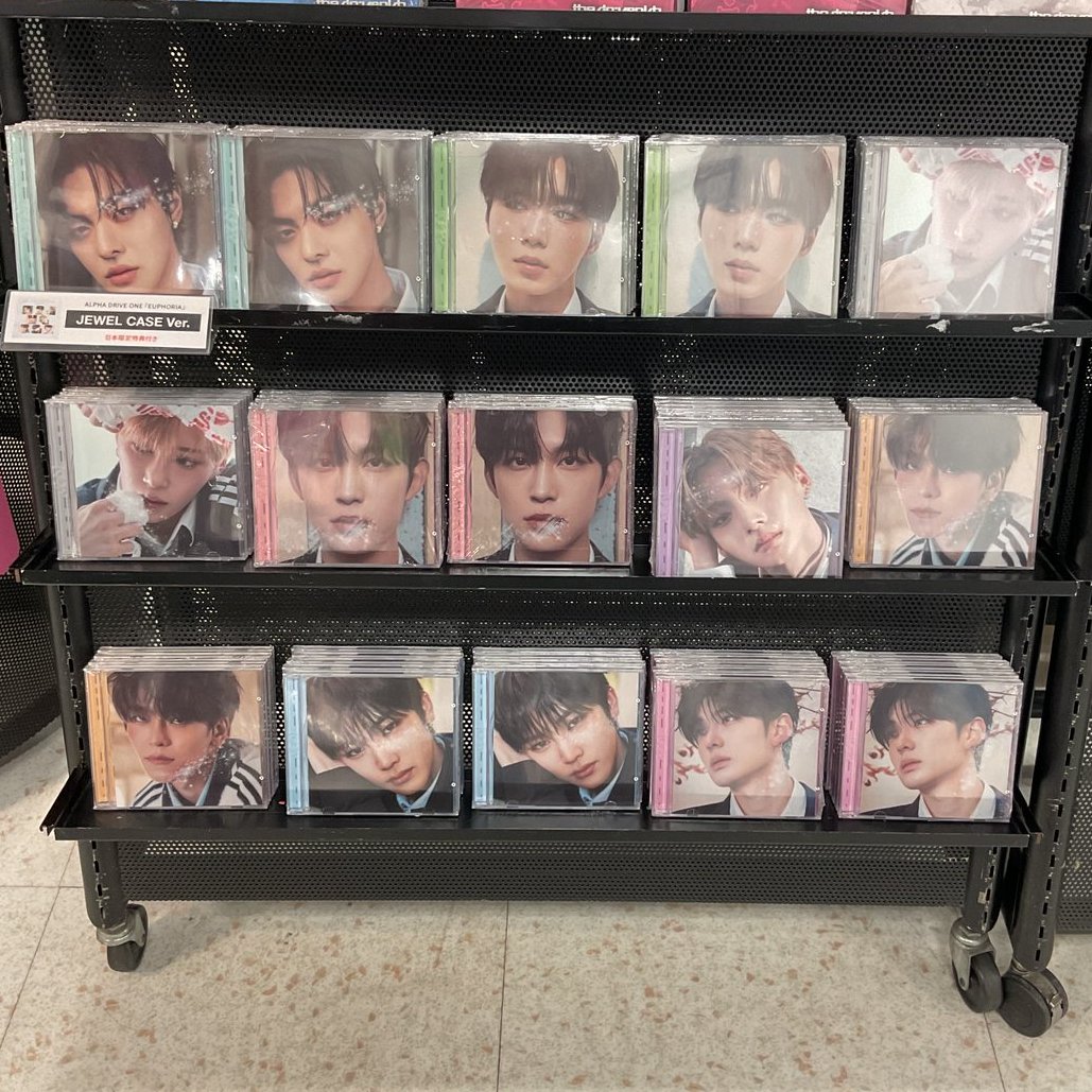 ALPHADRIVEONE】 ALPHA DRIVE ONE THE 1ST MINI ALBUM 'EUPHORIA