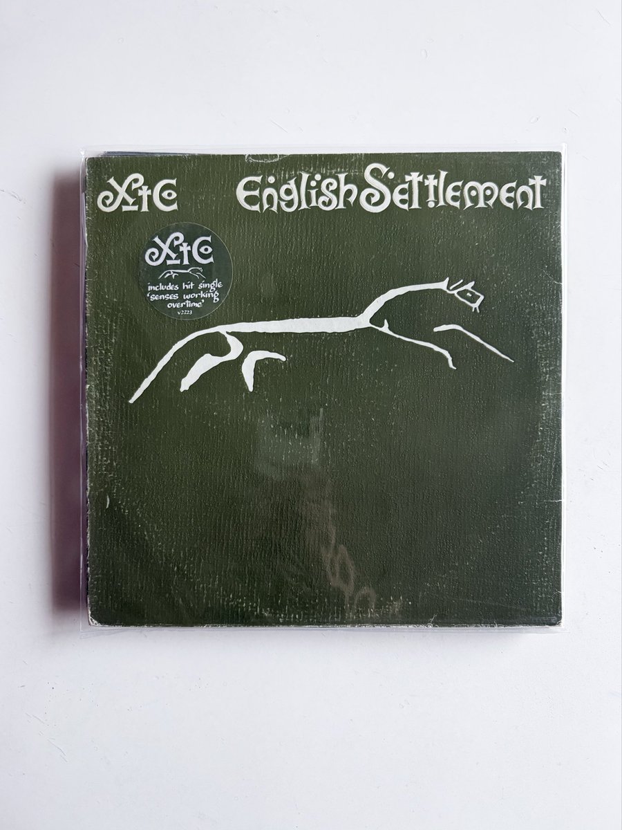 XTC – English Settlement Virgin 1982 #vinylrecords XTC沼にハマって