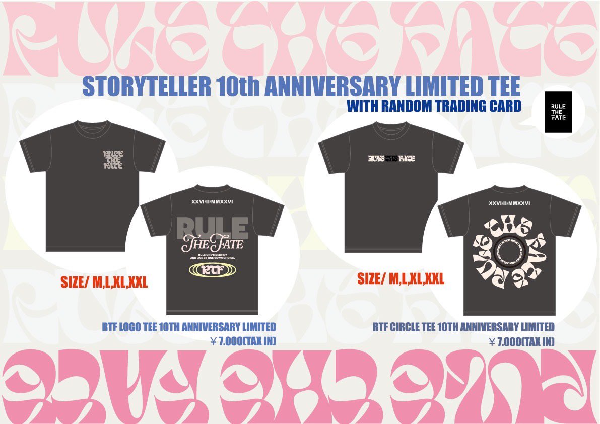 ついに迎えたSTORYTELLER 10周年。 この記念すべき一夜のためだけに作
