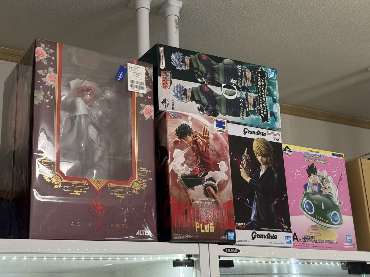 開封したいフィギュアが溜まってきた 早くJAJAN上のキューブボックスα