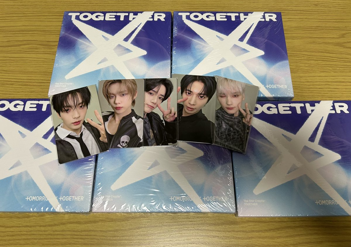 TXT トレカ 交換ACT:TOMORROW 公演記念 weverse shop 限定イベント