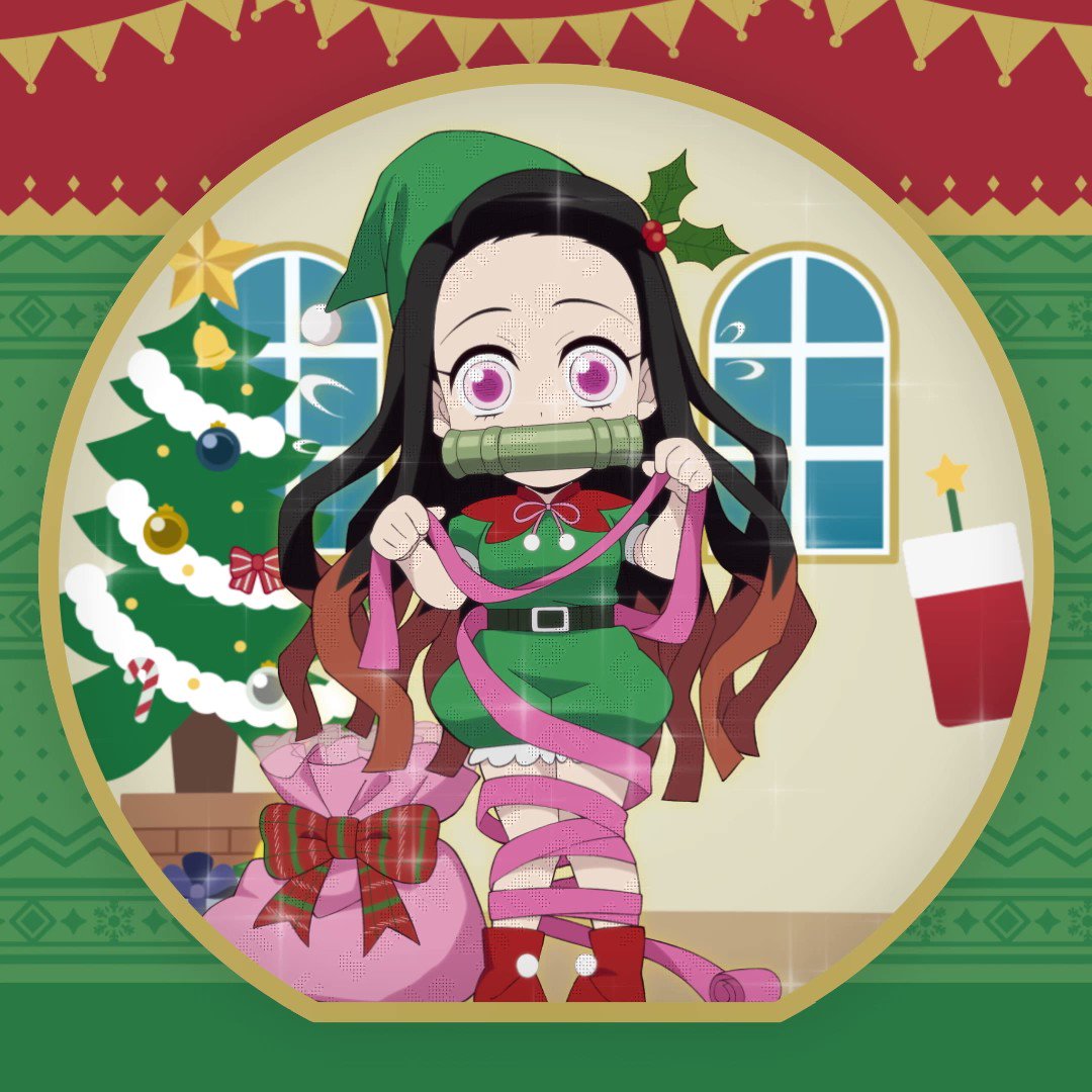 アニメ「鬼滅の刃」クリスマスイベント2022】 描き下ろしイラストのご