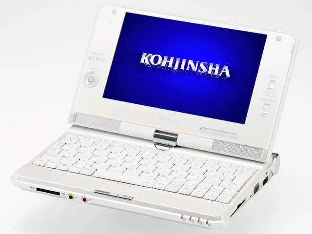 工人舎、タッチパネルを搭載した7型ノートPC