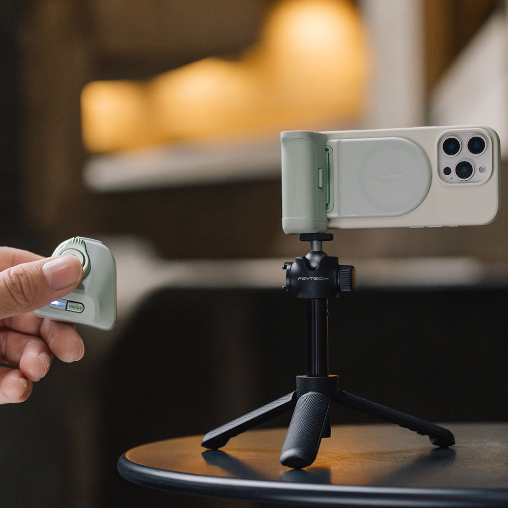 MagCam スマートフォン グリップ (クラシック ブラック) – PGYTECH