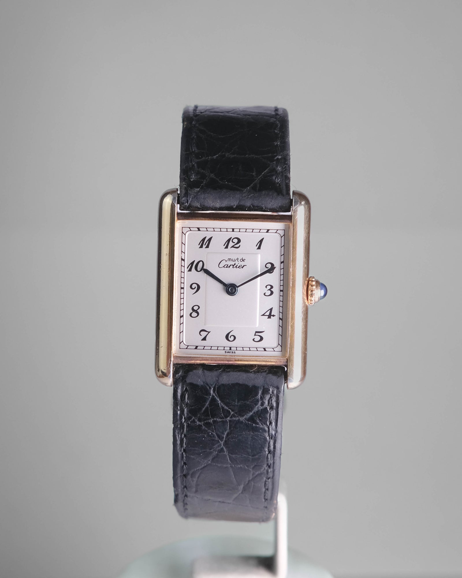 Cartier Must de Tank arabic dial – Perpetual Watch Lover (PWL)