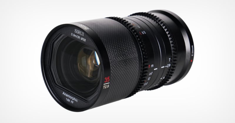 Sirui's 35mm Anamorphic Lens is World's Smallest for Full-Frame