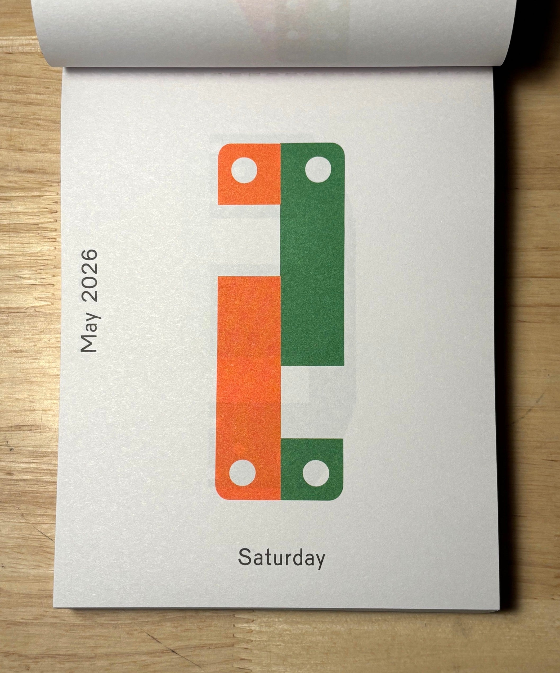 Karel Martens: Every Day Is a New Day – Calendar 2026 (OUT of