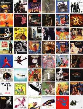 レコードジャケット展はじめます : 山中温泉のてんこもり