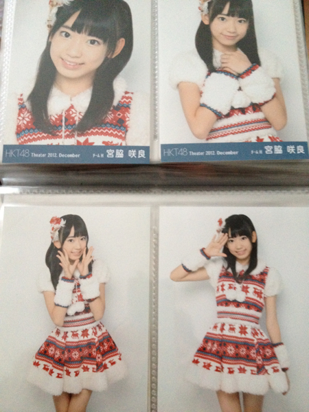 HKT48宮脇咲良2012年12月月別生写真 はココ！ : HKT48月別生写真