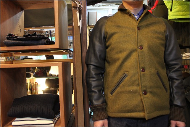 NEPENTHES SKOOKUM MELTON BODY SURCOAT : CRESCENTGOOSE MIYAGI JAPAN