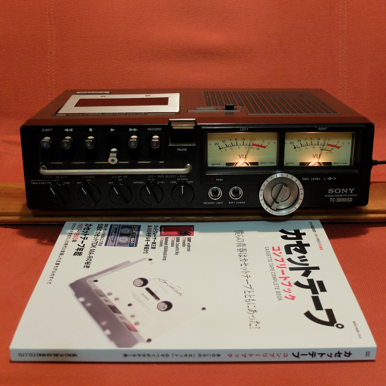 カセットデッキの修理（デンスケ SONY TC-3000SD）と生録チャレンジ