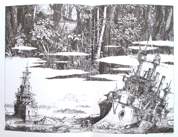 フィリップ・モーリッツの素描集「Mohlitz dessins」（1994