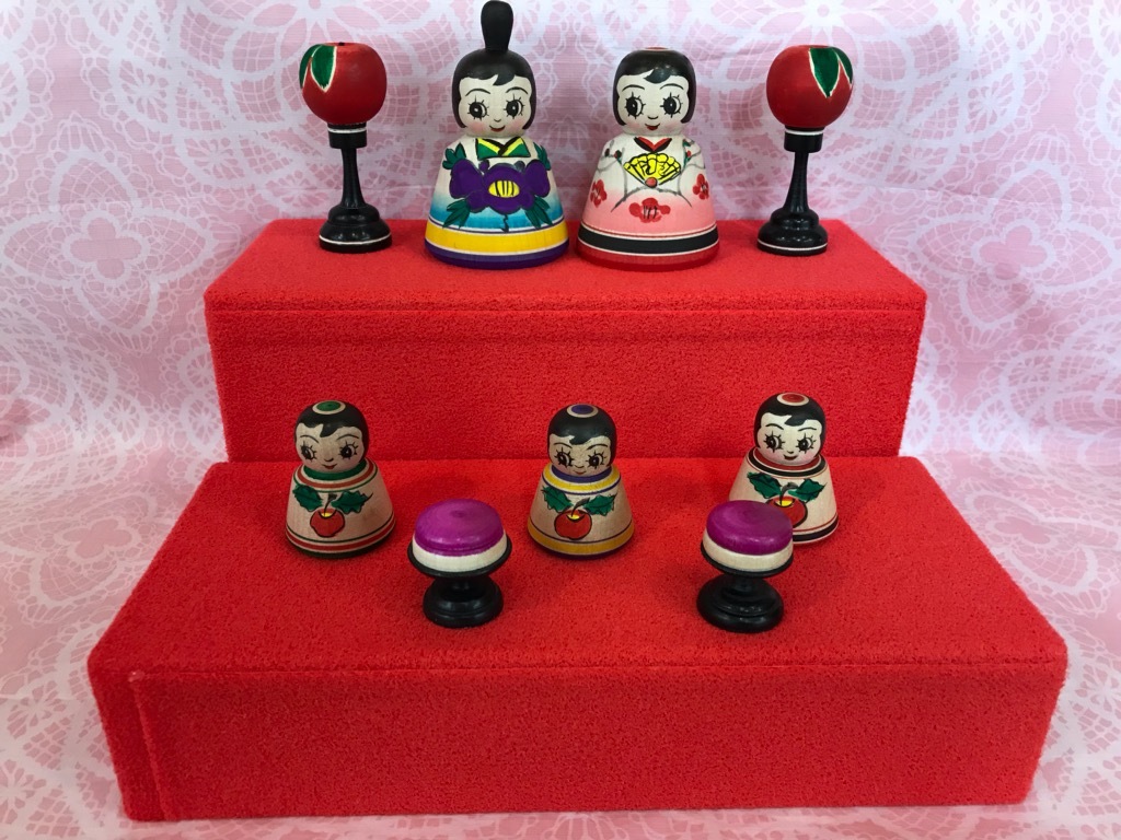 うれし!たのし‼こけし‼!ひなこけし展拡大通販1～雛こけし①編