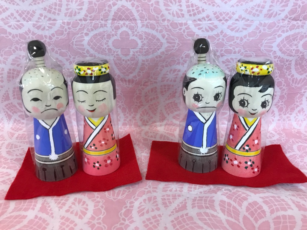 うれし!たのし‼こけし‼!ひなこけし展拡大通販1～雛こけし①編