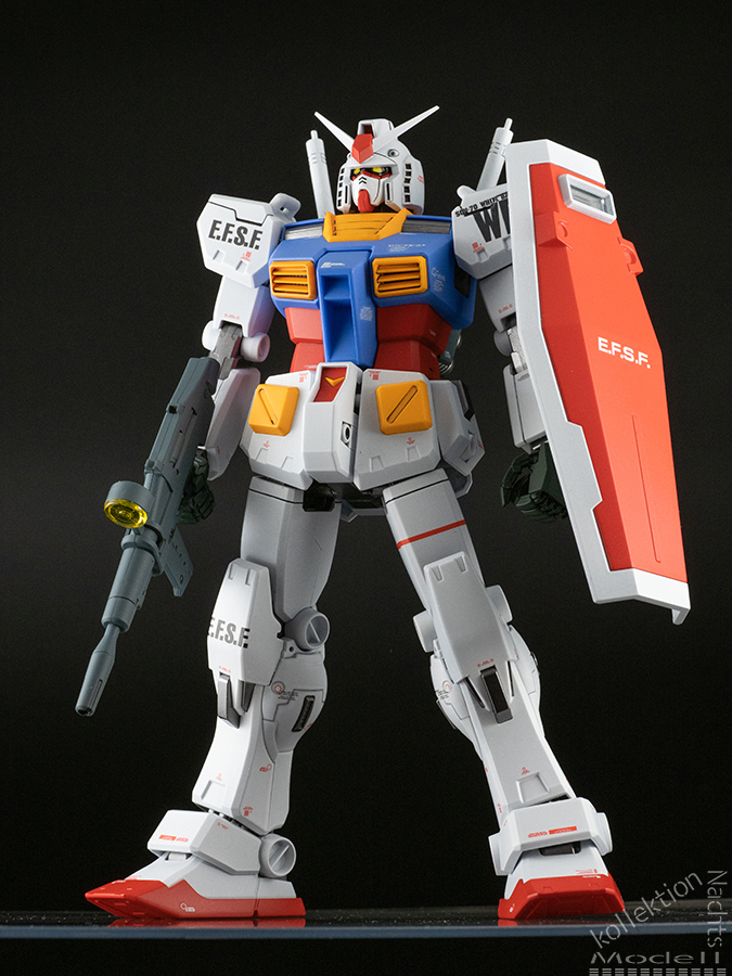 MG 1/100 RX-78-2 ガンダム Ver.Ka : Nacht Modell Kollektion