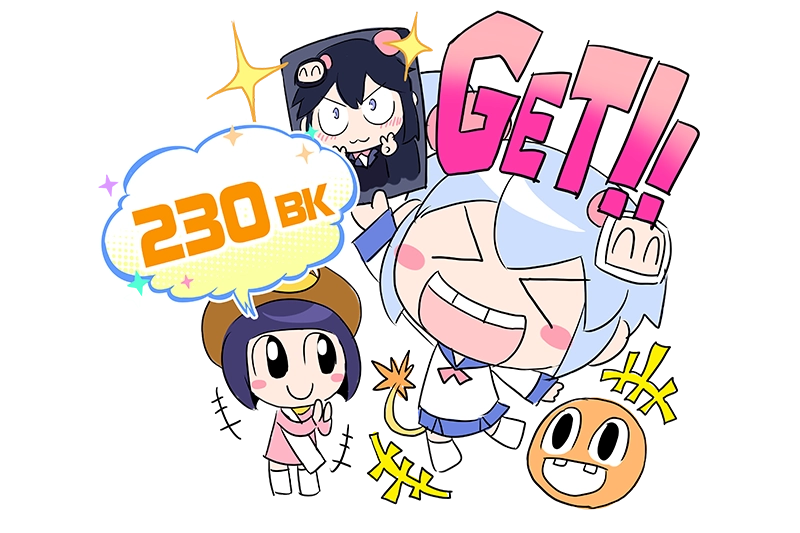 ボンバーガール コナステ オリジナル e-amusement passカード