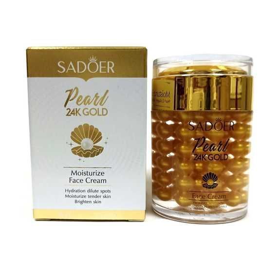 Купить Увлажняющий крем для лица Sadoer Pearl 24К Gold Moisturize