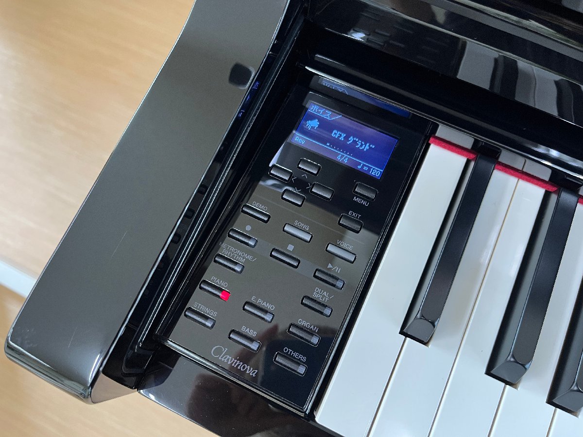 電子ピアノ YAMAHA CLP-575PE 2014年製 中古 木製鍵盤 椅子付き