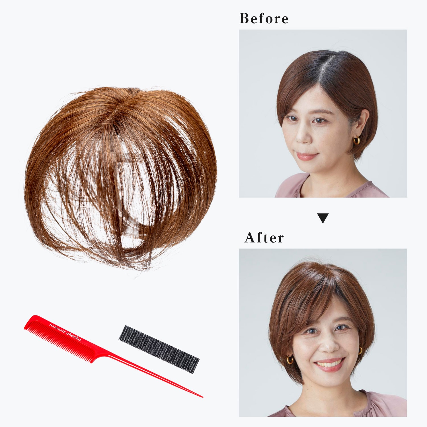 HAIRMATE chacha（チャチャ） (部分用ウィッグ)(ペスカ)｜通販の