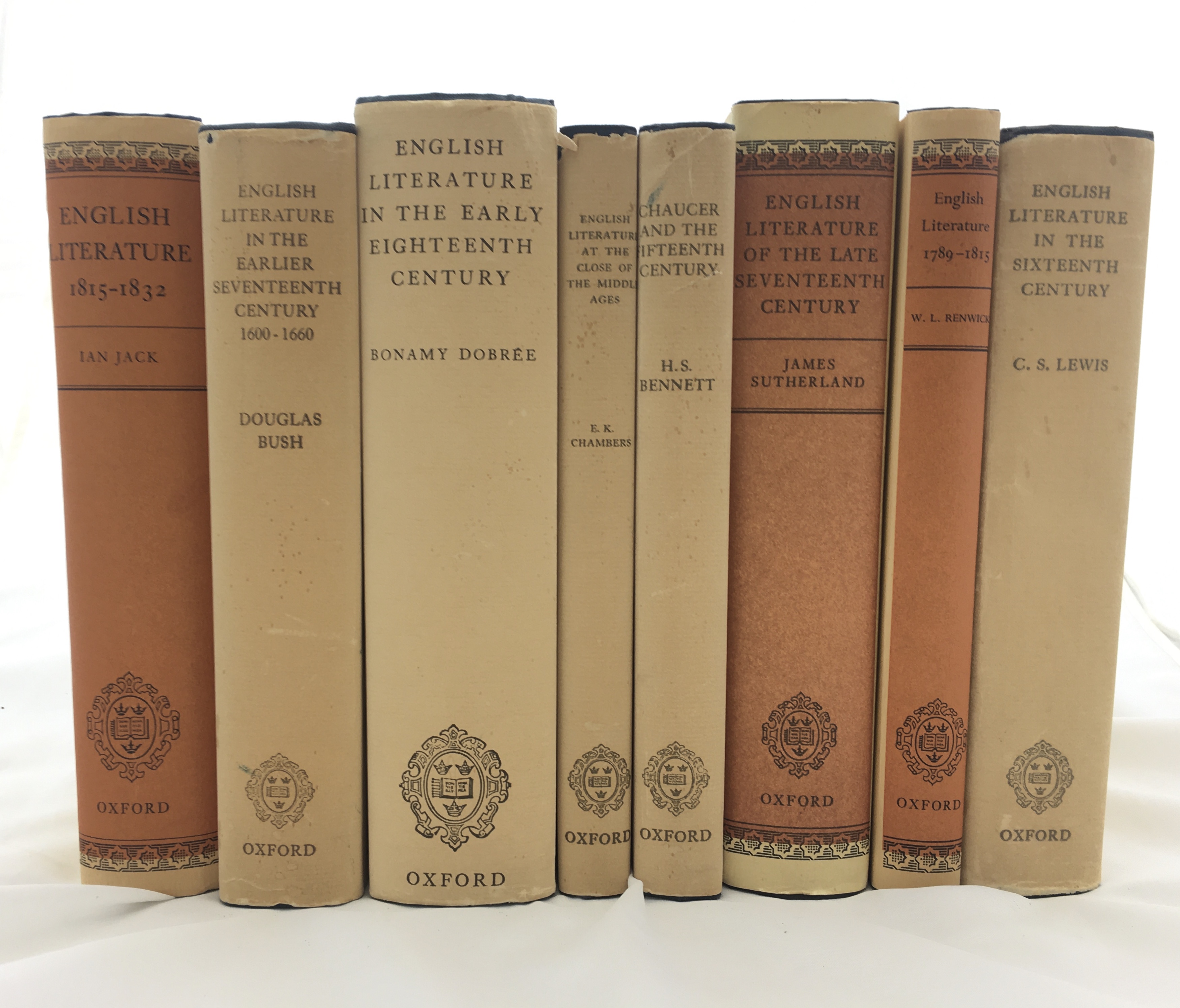 Oxford History of English Literature by Wilson, F. P., Bonamy