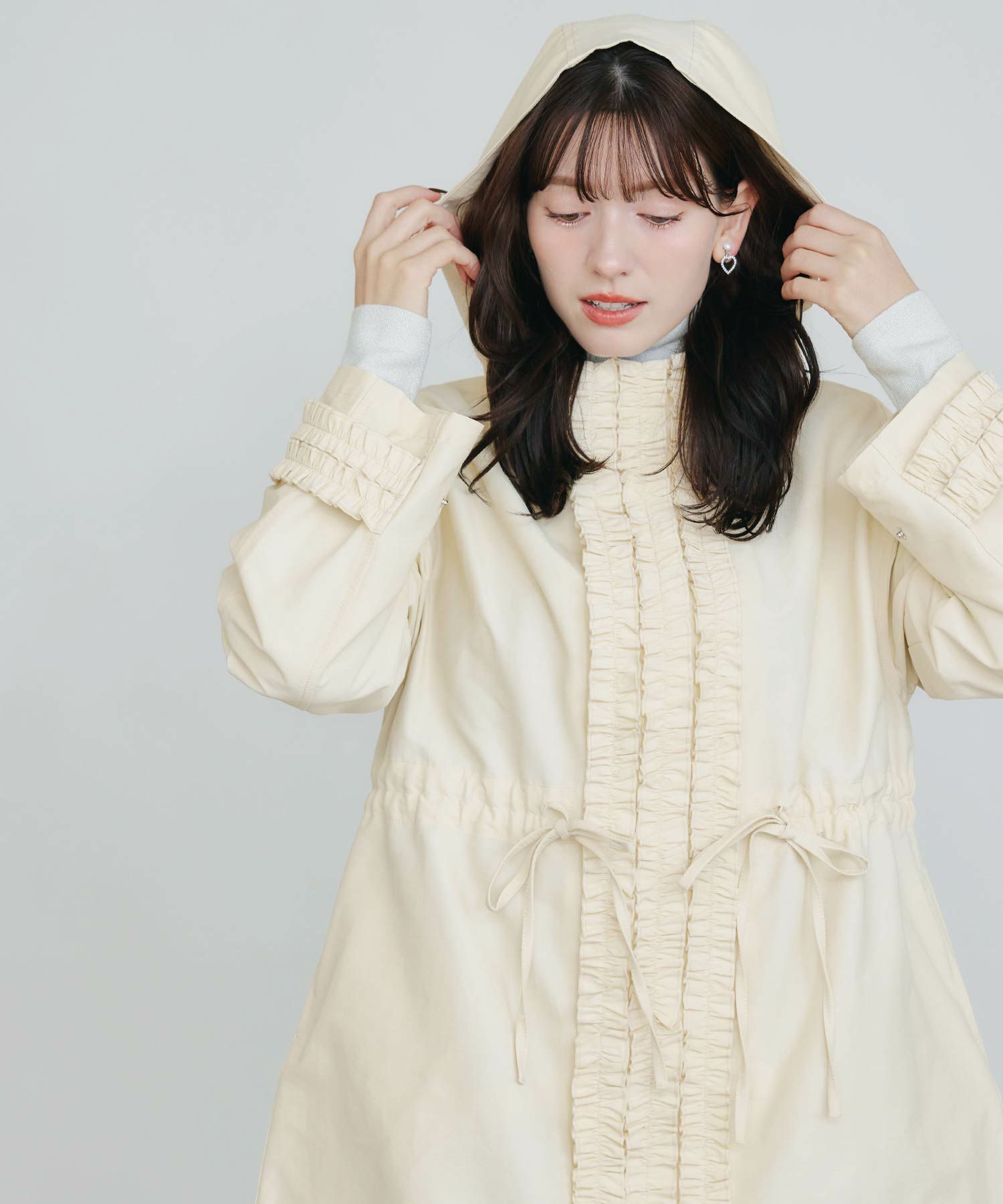 フリルマウンテンパーカー | PICCIN (ピッチン) 公式通販