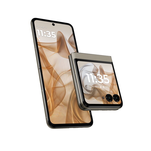 MOTOROLA razr 50 サンドクリーム [SIMフリースマートフォン] | 激安の