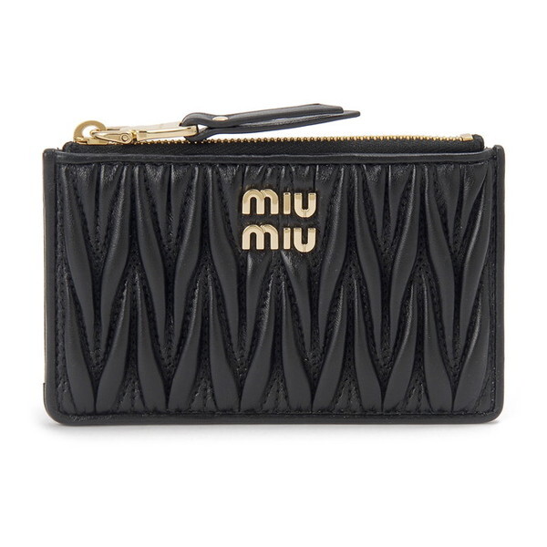 miumiu カードケース 名刺入れ ヴィッテロダイノ 完備 ウォーター
