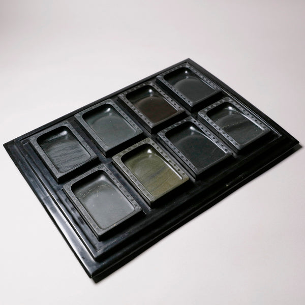 歙州硯 八種セット – PIGMENT TOKYO