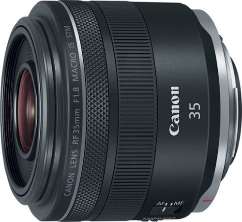 Canon RF35mm F1.8 Macro IS STM Macro Lens for EOS R Series Cameras