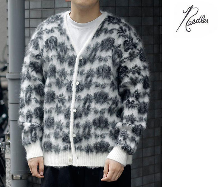 ニードルズ NEEDLES ローズ モヘア カーディガン Mohair Cardigan