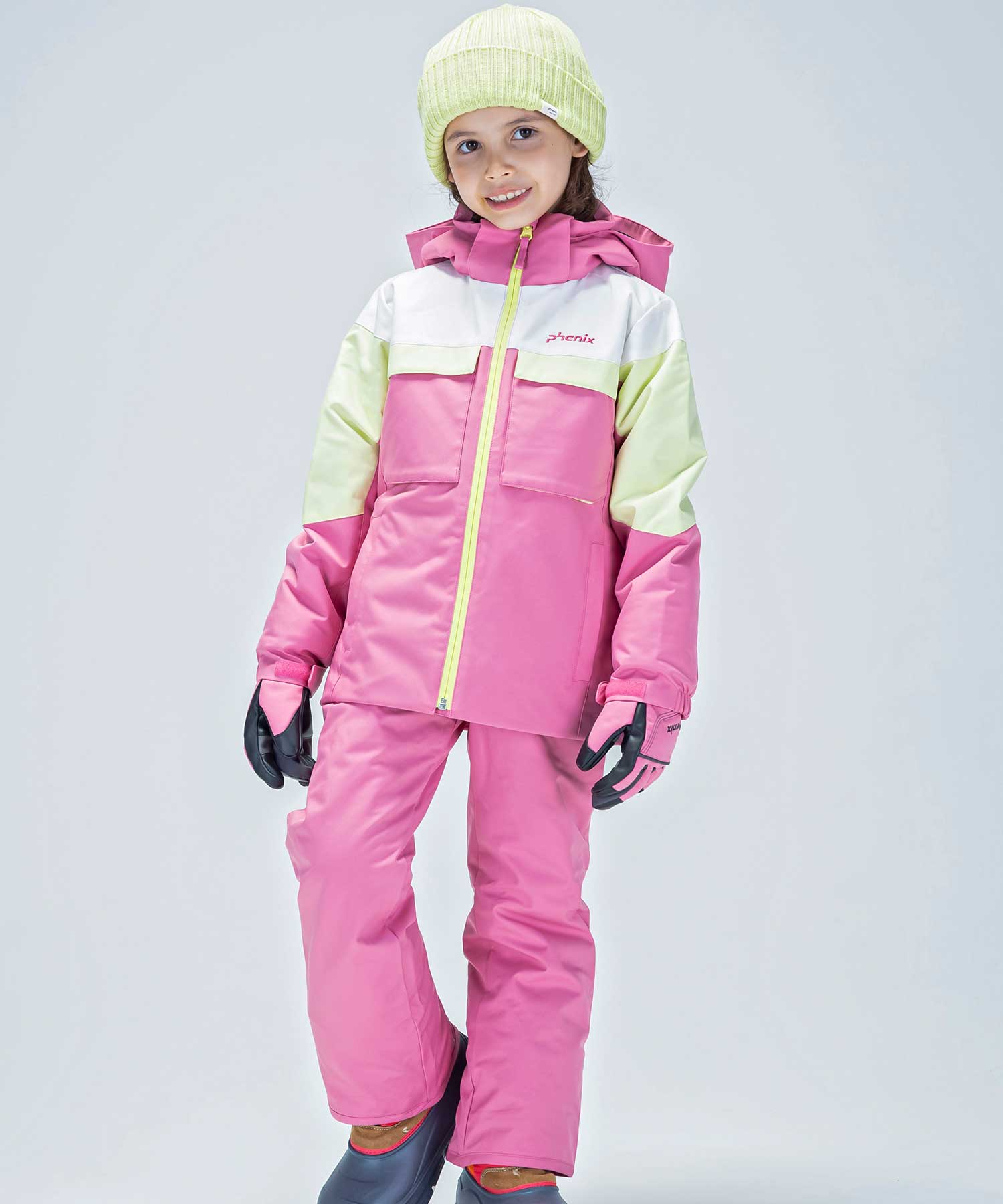 KIDS/JUNIOR】子供用スキーウェア アウター上下セット ツーピース